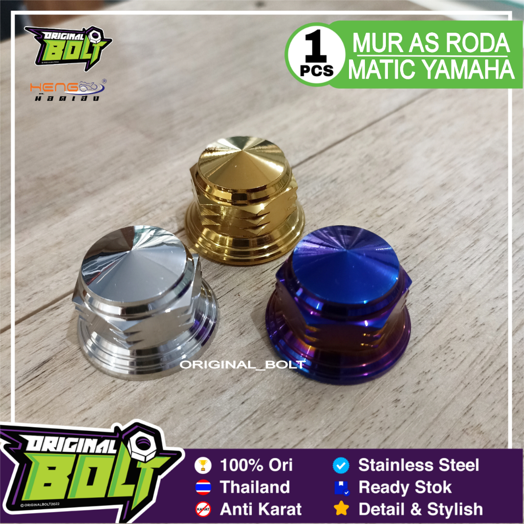Mur As Roda Belakang Mio J Fino Soul Gt 115 Probolt HENG THAILAND Stainless