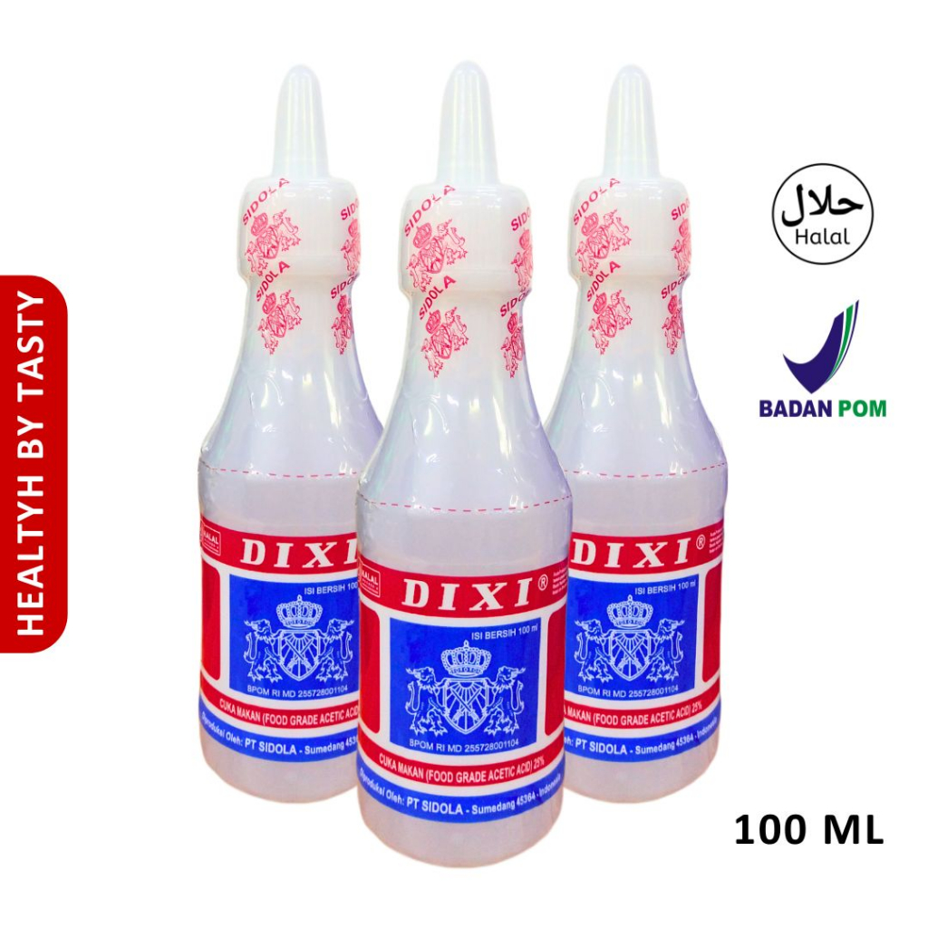 

Cuka Dixi Cuka Masak Halal Cuka Putih Dixi White Vinegar Dixi 100ml