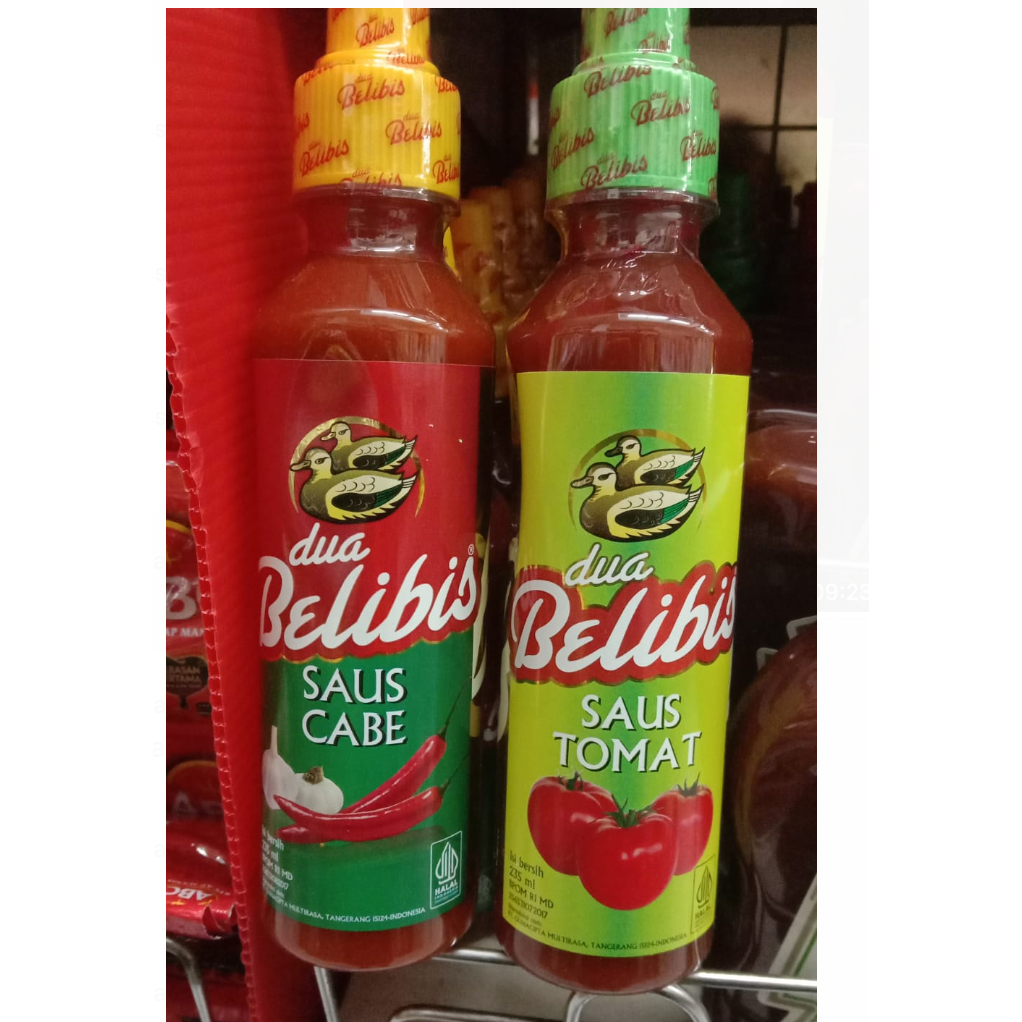 

DUA BELIBIS Saus Botol 235ml - Saus Cabe / Tomat