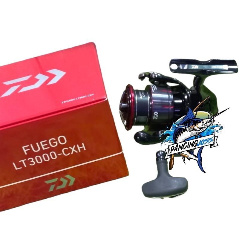 REEL SPINNING DAIWA FUEGO LT 3000CXH POWER HANDLE NEW 2023