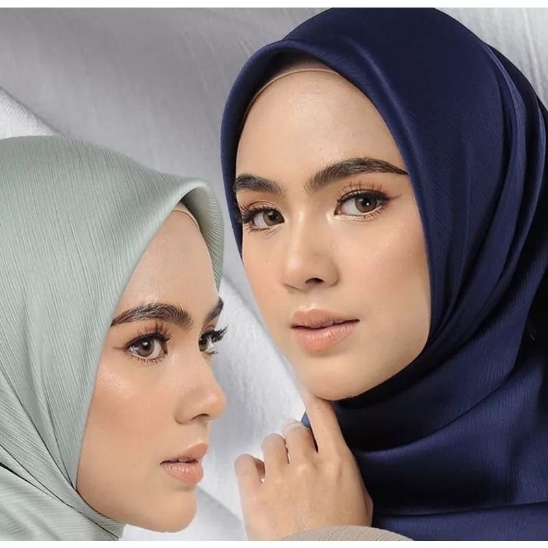 SEGIEMPAT MALAY SILK SATIN LUXURY SILK||SEGIEMPAT SHIMER||HIJAB TREND MALAYSIAN