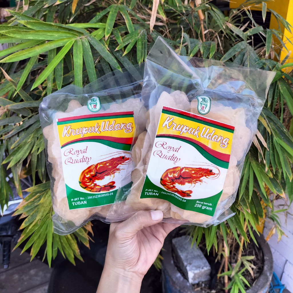 

kerupuk udang - Krupuk udang guci toak "ROYAL" khas tuban 250grm