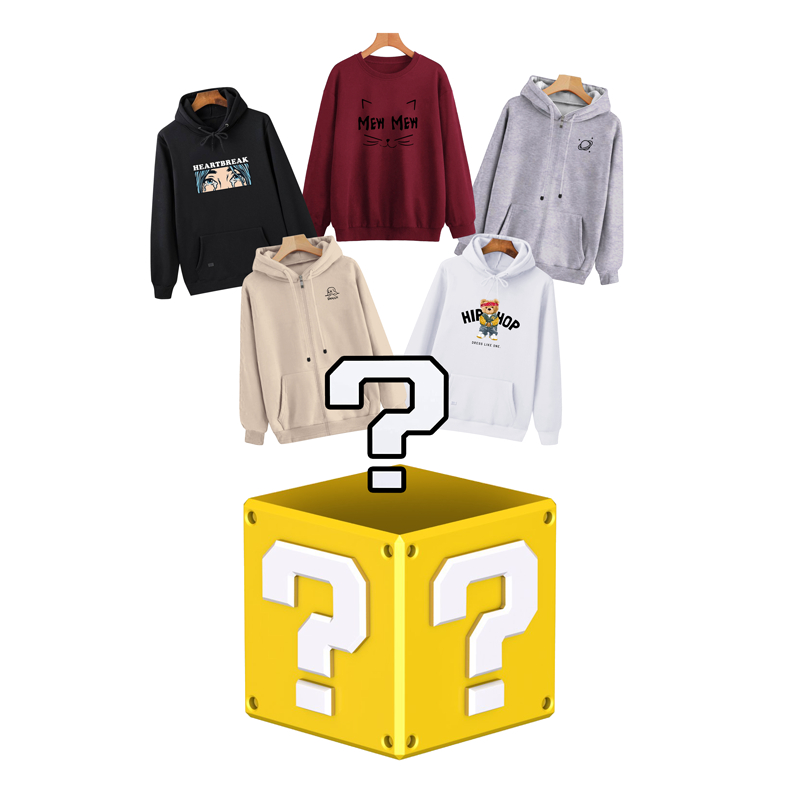 Parisdivarious Sweater Polos Hoodie Jumper/Crewneck (sesuai barang yang tersedia) Distro Premium Mis