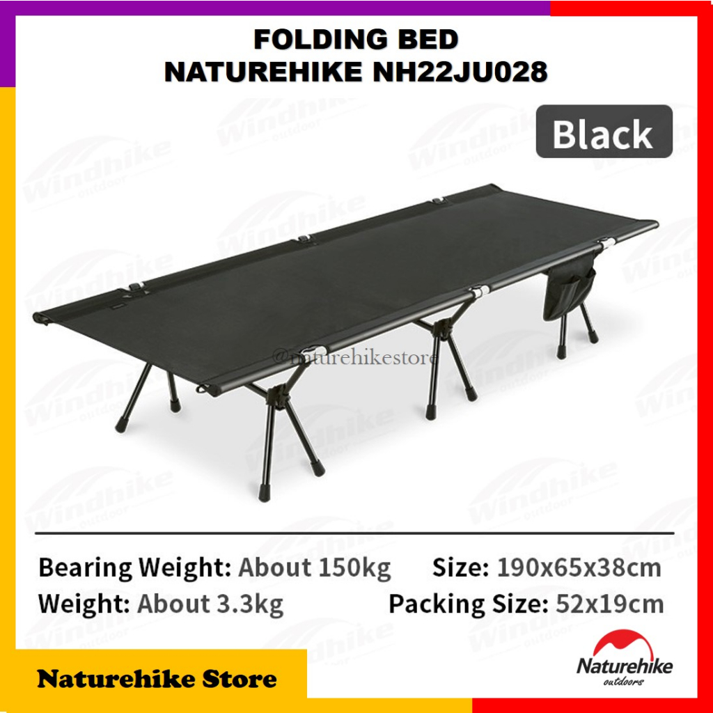 Folding Bed Naturehike NH22JU028 Tempat Tidur Ranjang Velbed Lipat