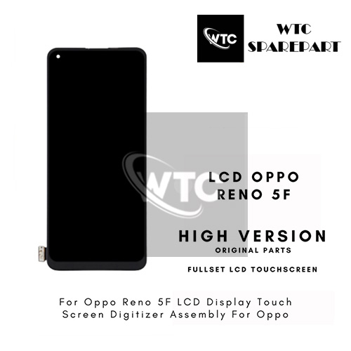Grosir LCD Oppo Reno 5F FINGER PRINT ORIGINAL 100%