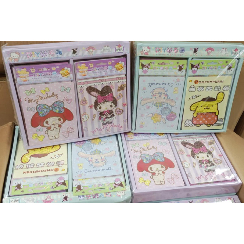 

Tempelan diamond painting sticker diy karakter anak2 viral