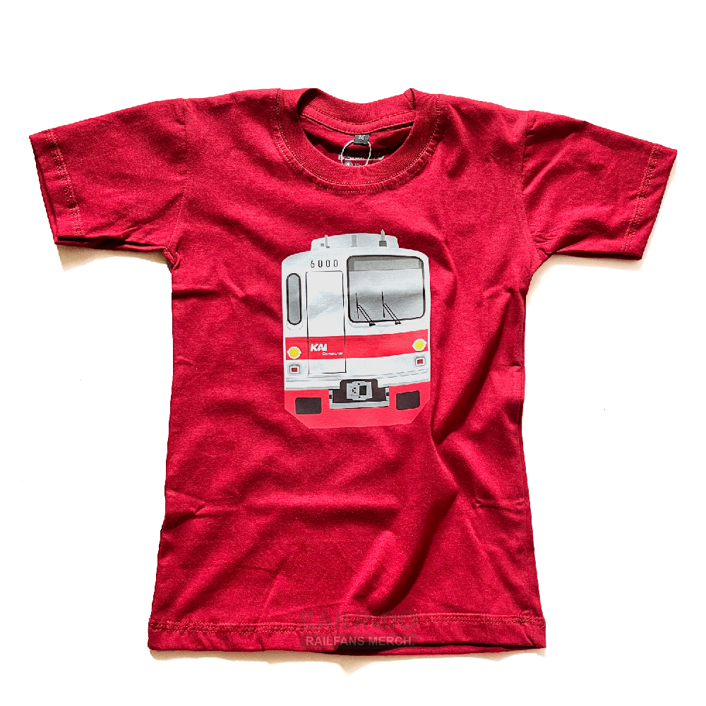 Railindo | Baju Kaos Anak Kereta Api Lokomotif KRL TM6000