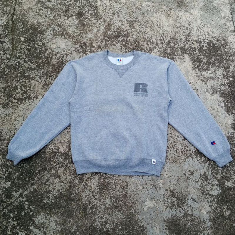 Vintage Crewneck Russell Athletic Grey