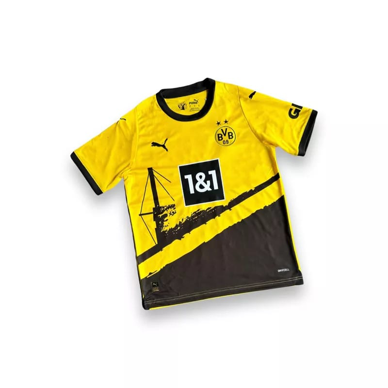 PROMO !! NON COD GRATIS PASANG NAMSET - JERSEY BAJU BOLA PRIA BVB HOME 2023 2024 NEW GRADE ORI - IMPORT