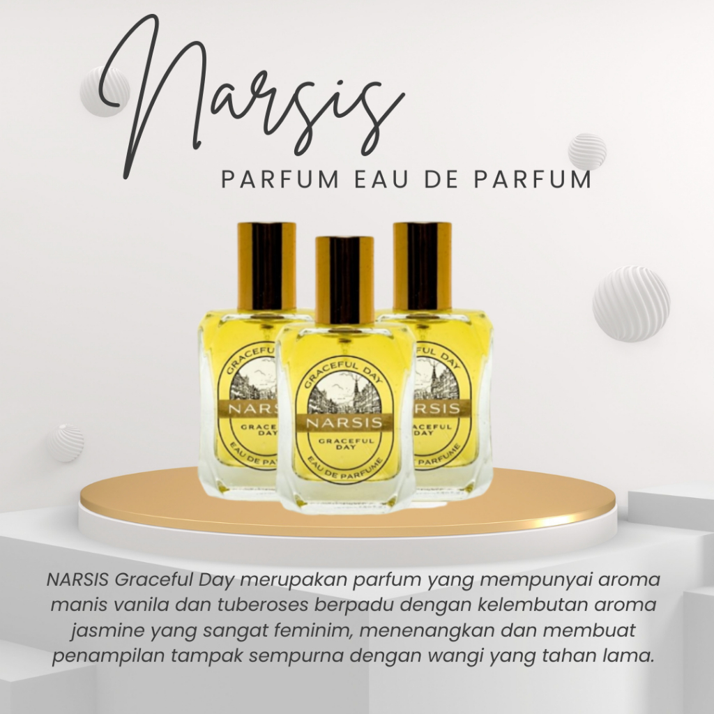 narsis graceful day BEST SELLER 35ML parfum narsis virall