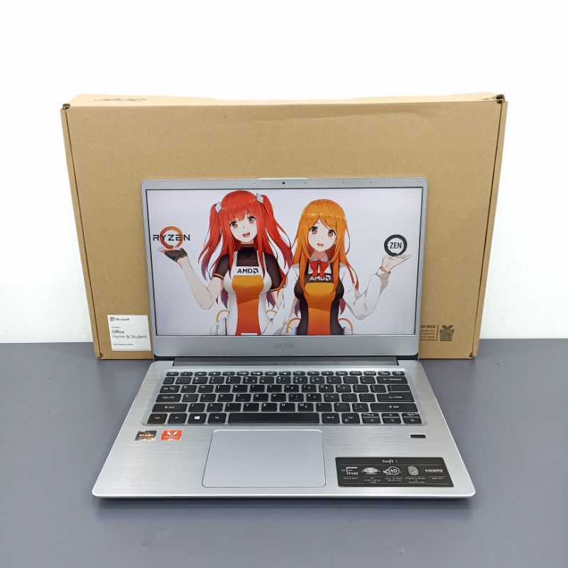 LAPTOP ACER SWIFT 3 AMD RYZEN 5 3500U 8GB SSD 512GB LIKENEW