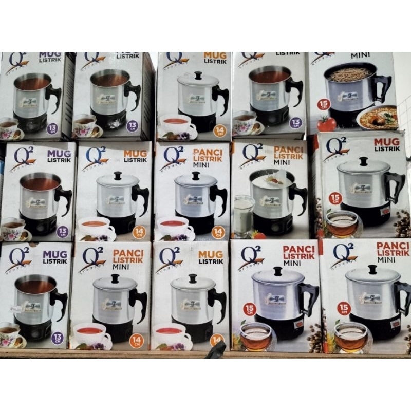 Mug listrik / panci listrik / pemanas listrik Stainless