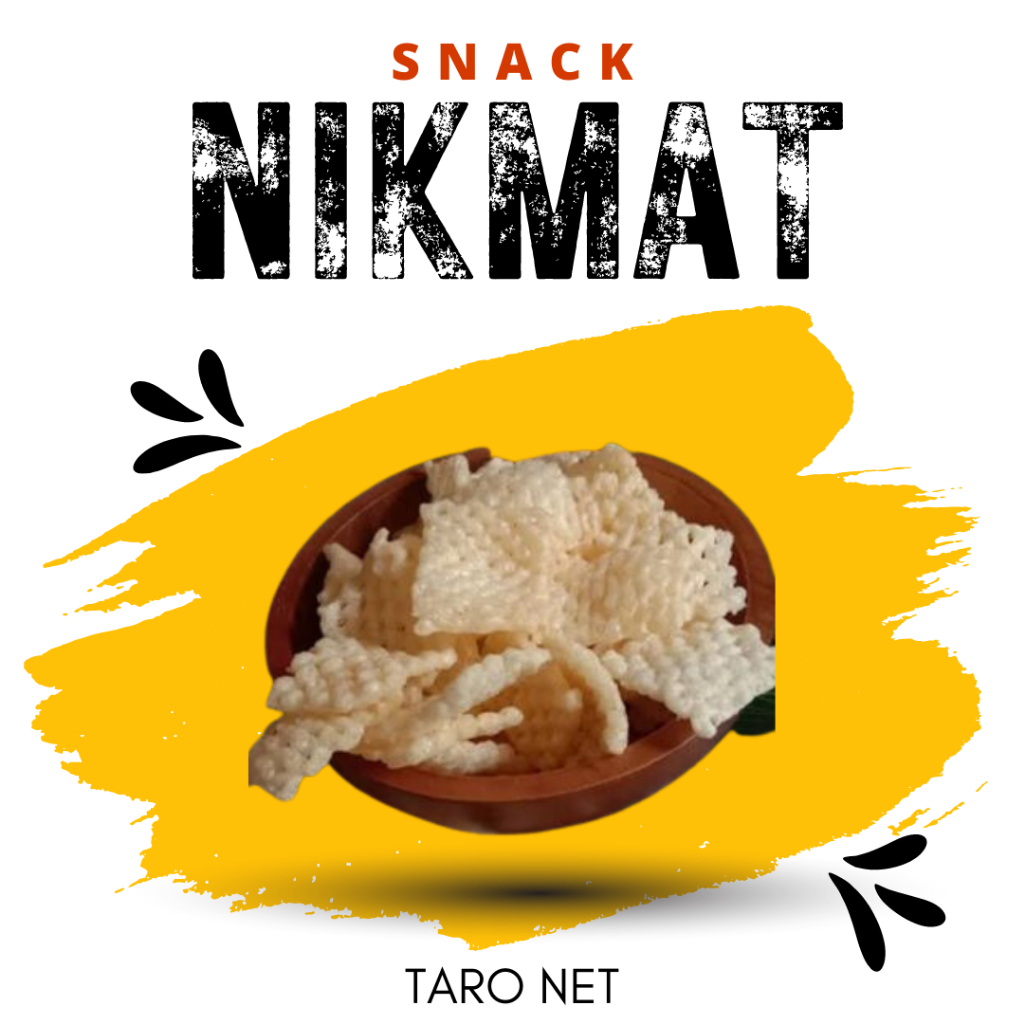 

[SNACK NIKMAT] Taro Net / Taro Kiloan Ori / Snack Ringan Asin / Camilan Gurih Asin