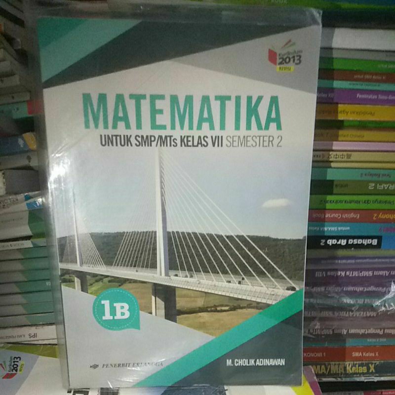 buku matematika untuk SMP kelas 7 semester 2