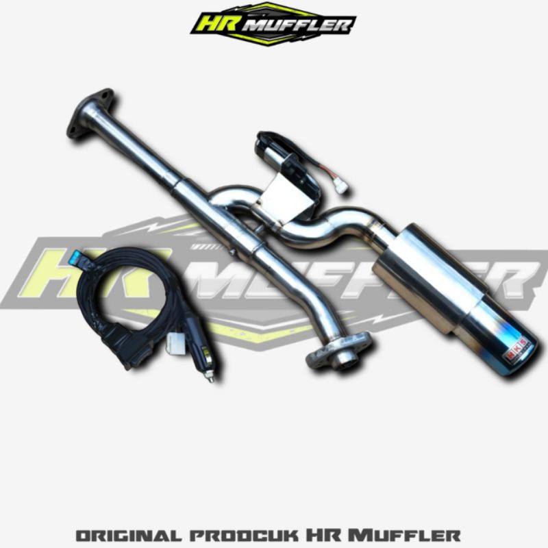 valvetronic exhaust 2 suara katup full rapat PNP untuk Xenia dan avanza