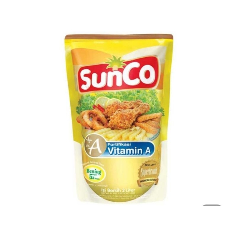 

sunco 2 liter minyak goreng