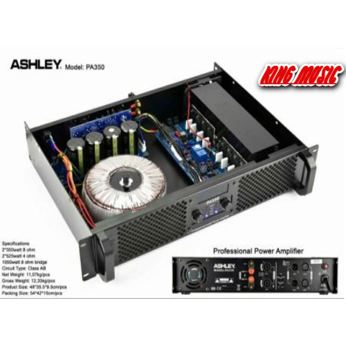 POWER AMPLIFIER ASHLEY PA350/PA 350 ORIGINAL NEW