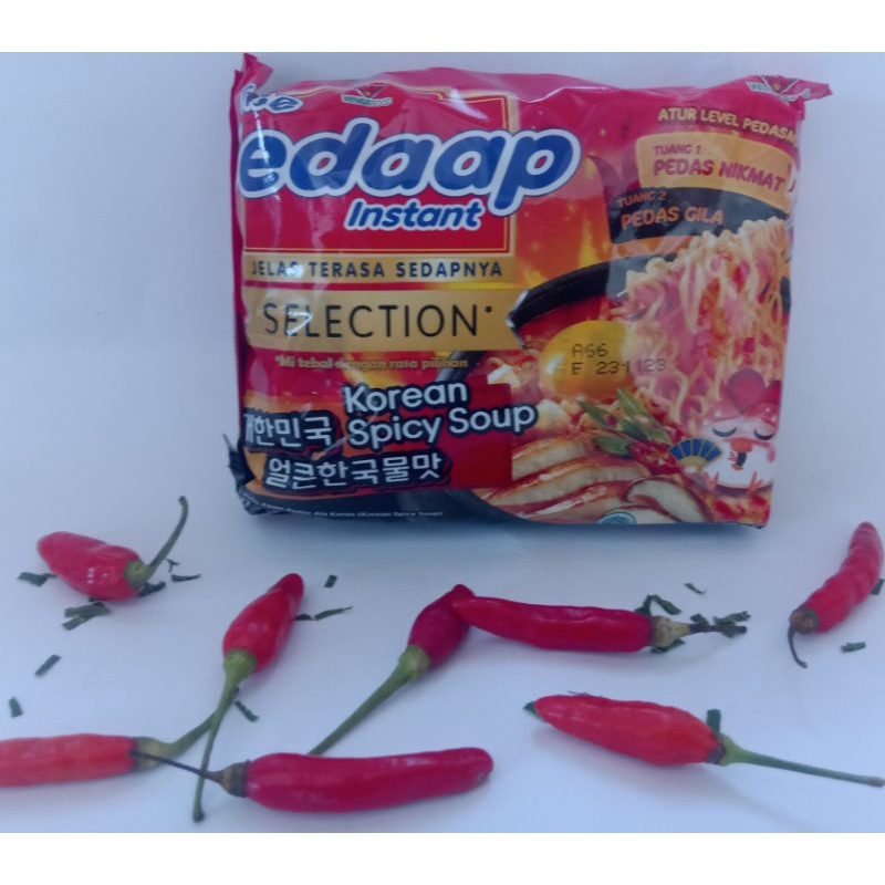 

Sedaap Selection Korean Spicy Soup/Mie Instan/Mie Kuah