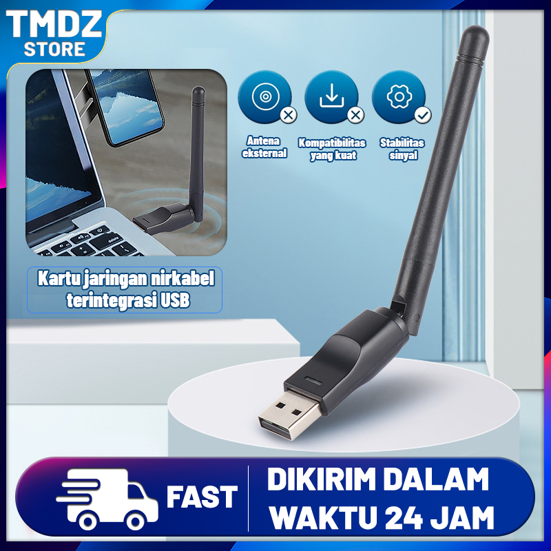 TMDZ-USB WIFI ADAPTER MT 7601 / USB WIFI STB DVB T2 MT 7601 / WIFI USB DONGLE MT 7601