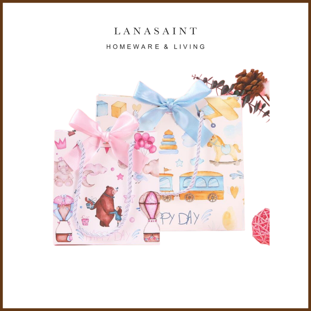 

LANASAINT Paperbag Marble Premium / Paper Bag Marmer / Paper Bag Sudah Termasuk Pita / Kantong Hadiah /