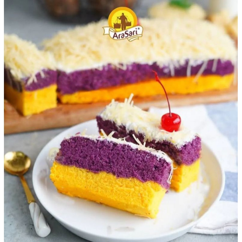 

Lapis Talas Bogor Arasari Premium Original Talas Keju