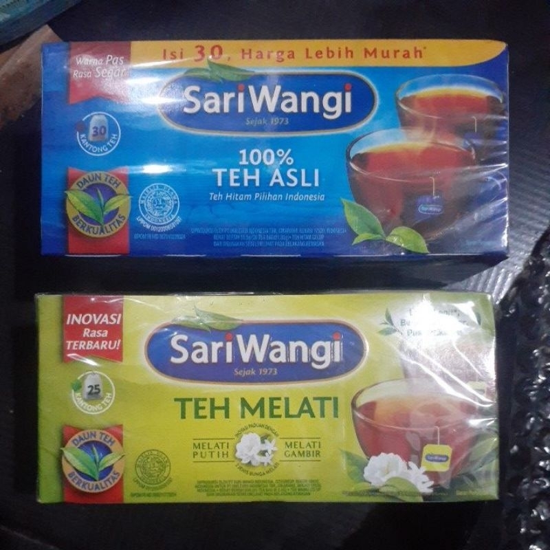 

TEH CELUP SARIWANGI ISI 30/25 DIKIRIM RANDOM