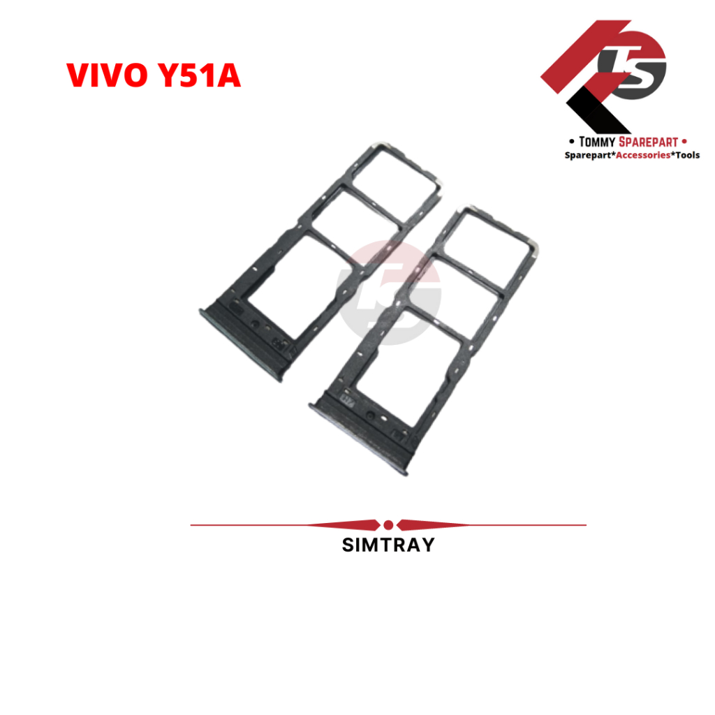 SIMTRAY VIVO Y51A TEMPAT KARTU SIM ORIGINAL