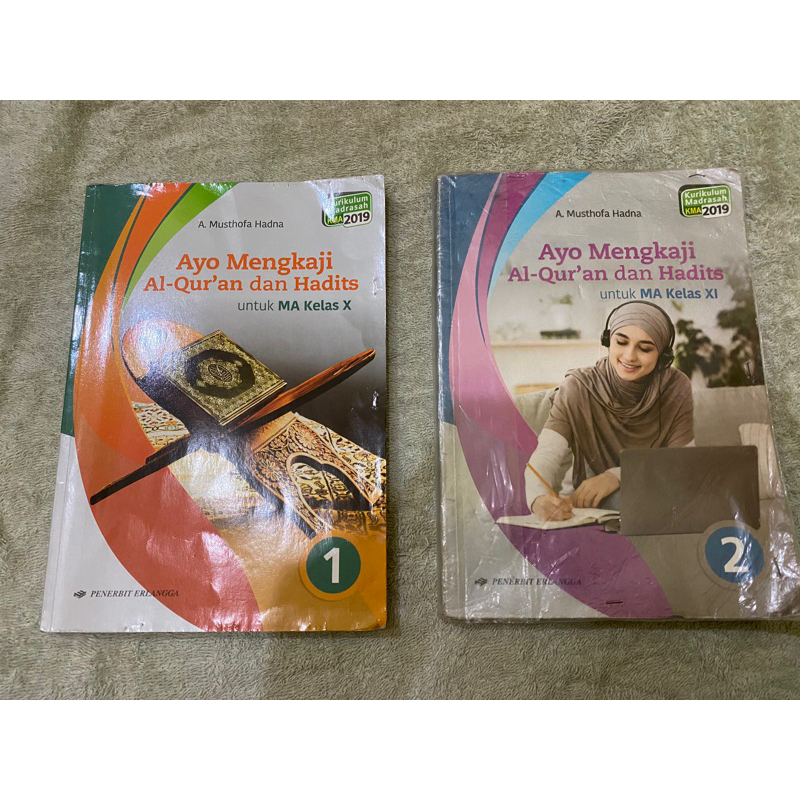 

buku Al-quran dan hadist kelas X dan XI