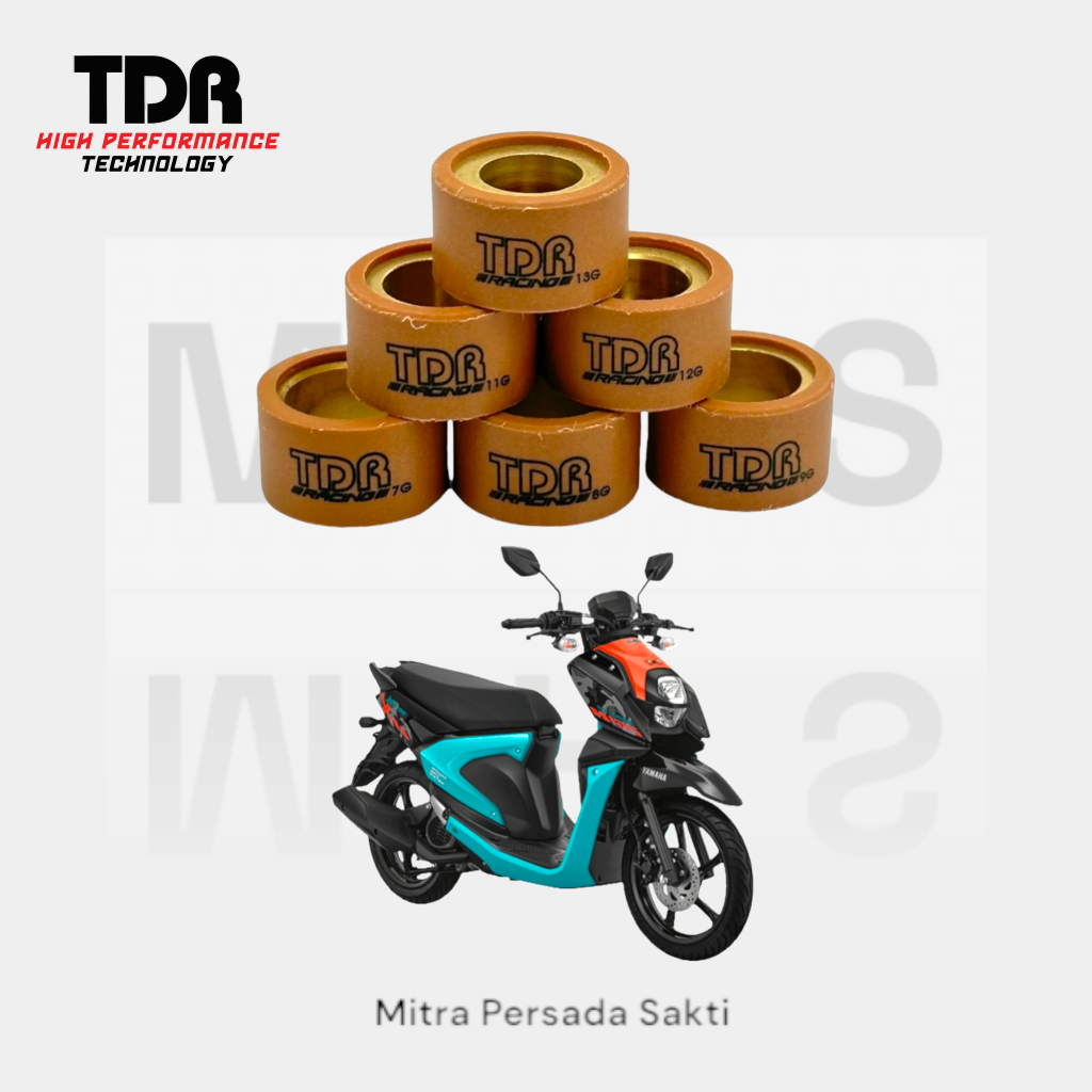 TDR Roller Racing Yamaha X Ride 125 Blue Core 7 8 9 10 11 12 13 gram