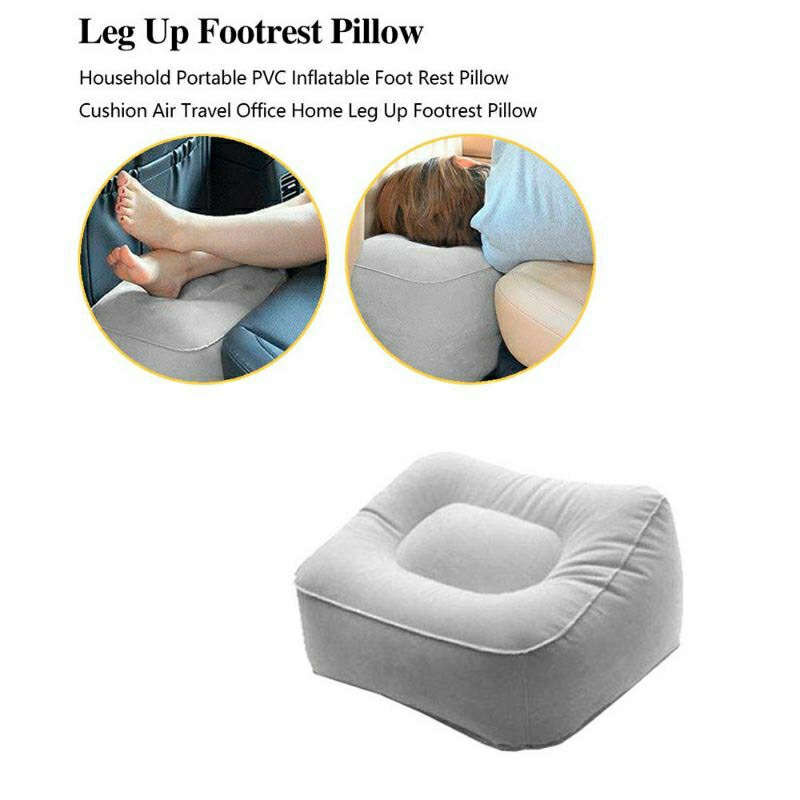 Bantal Angin Kaki PVC Inflatable Relaxing Pillow