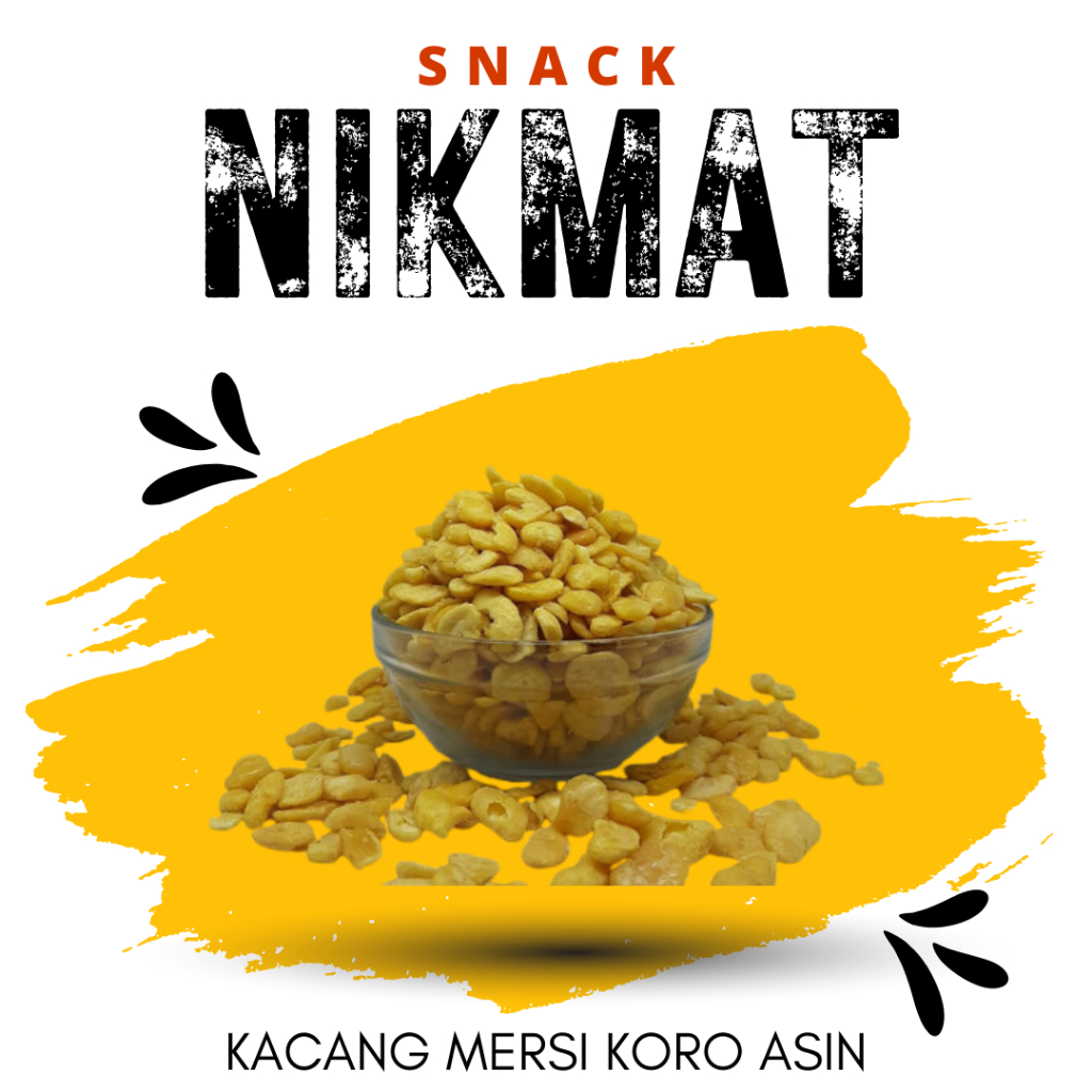 

[SNACK NIKMAT] Kacang Mersi Koro Asin / Kacang Koro / Snack Ringan Asin / Camilan Gurih Asin