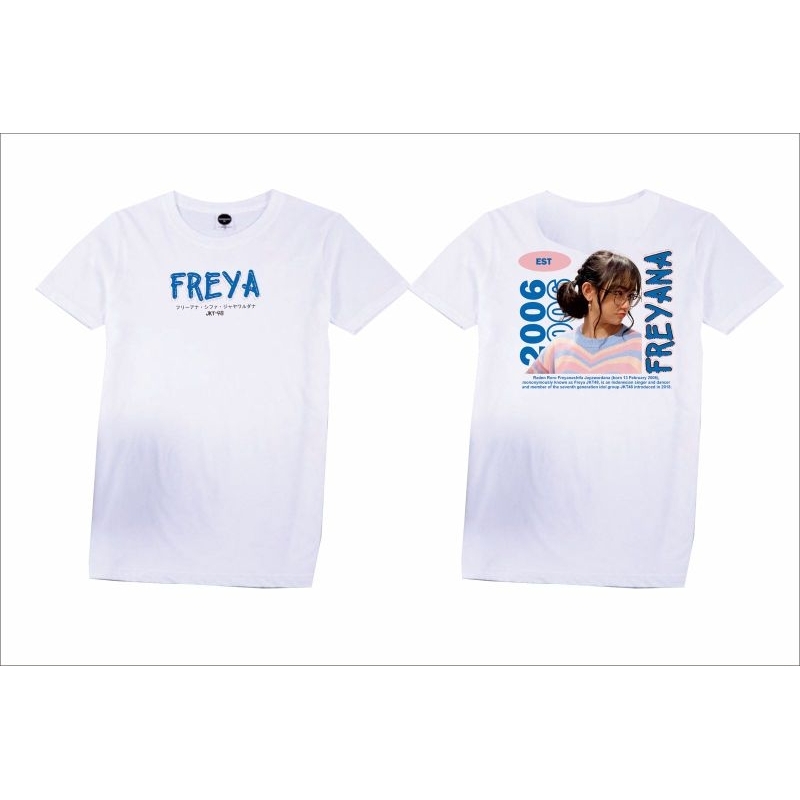 kaos jkt48 - freya jkt48 - t-shirt freya jkt48