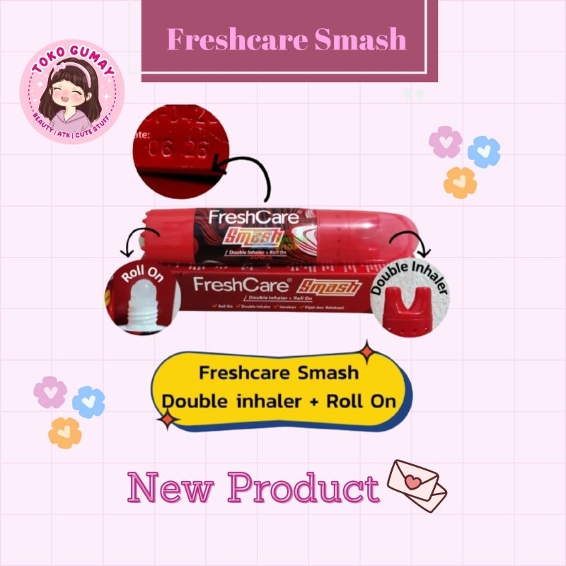 FRESHCARE SMASH DOUBLE INHALER