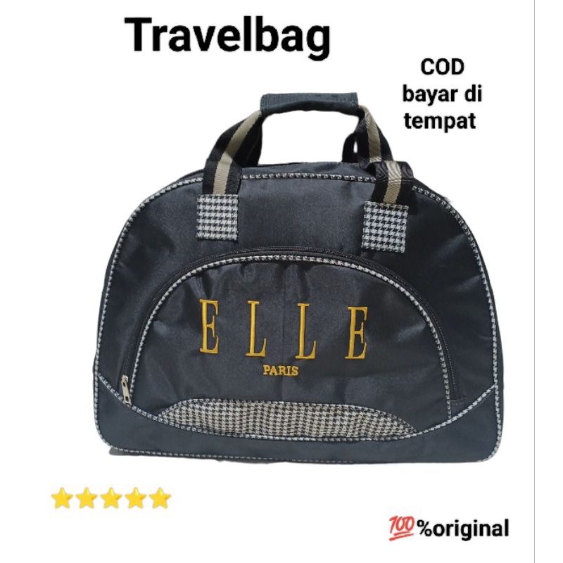Tas pakaian elle paris import / Travel bag jinjing / Tas perjalanan