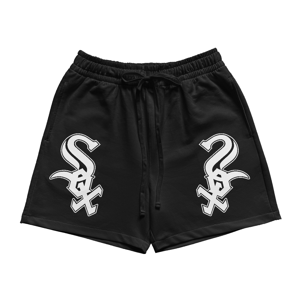 Short Sweatpants White Sox - Hitam