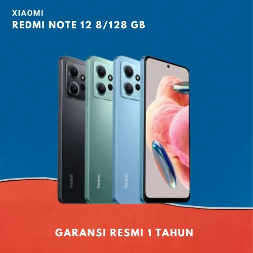 Xiaomi Redmi Note 12 (8GB/128GB) 50MP Triple Kamera 120Hz AMOLED NFC IP53 ROM 128GB