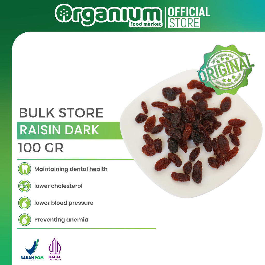 

Organium Mariani Raisin Dark 100g
