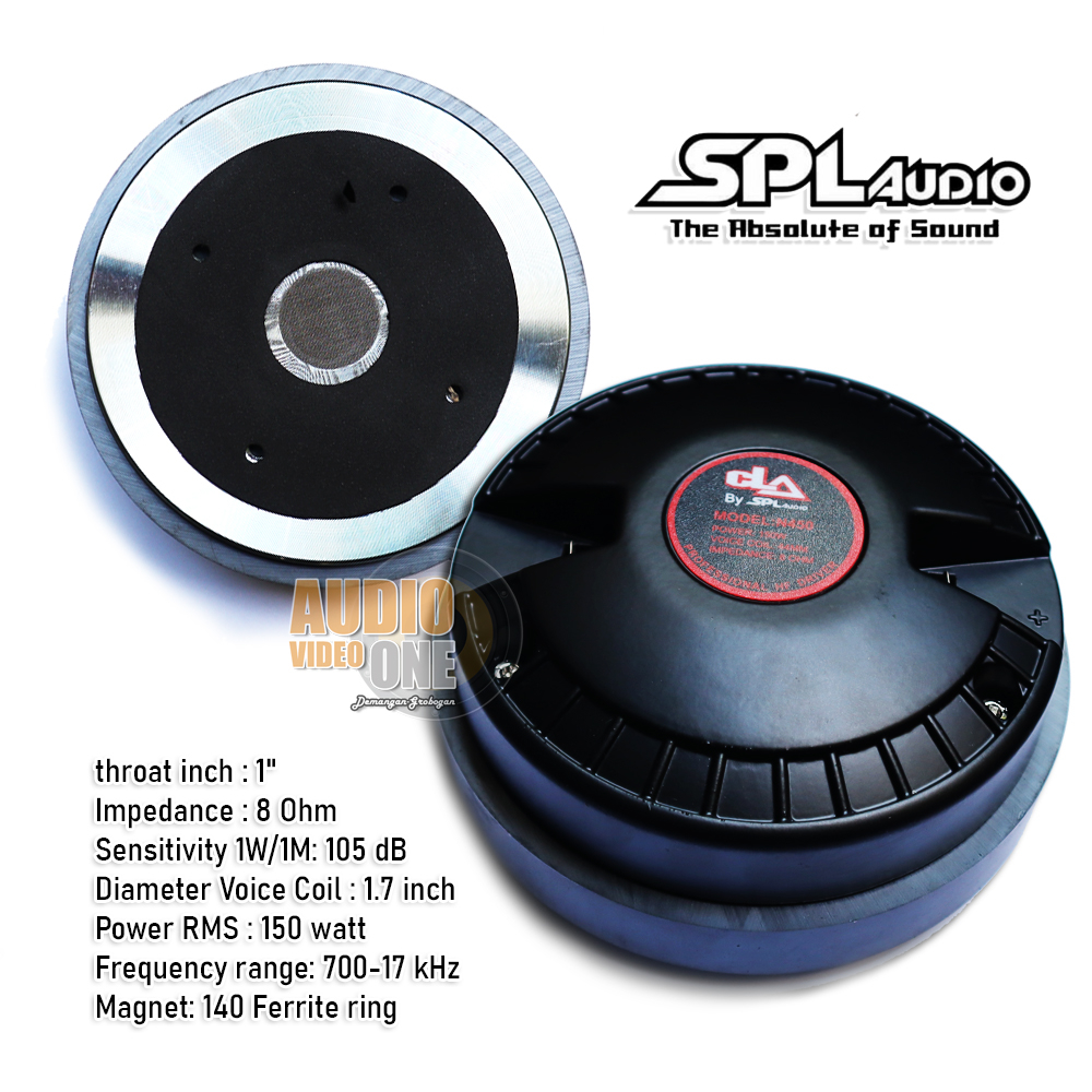 Tweeter CLA N450 By SPL AUDIO Driver Tweter Spul 1.7 Inch Original