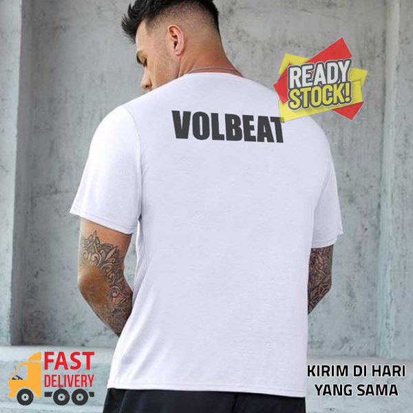 Volbeat Tshirt Casual 100% Cotton
