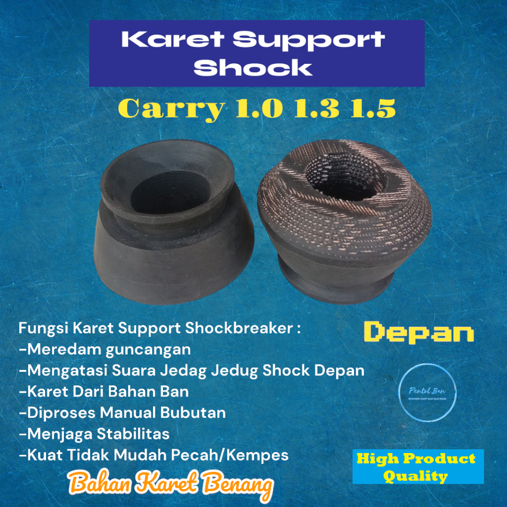 Karet Support Shock Shockbreaker Depan Mobil Carry 1.0 1.3 1.5 Bahan Karet Ban Benang Harga 1Pcs/Bij