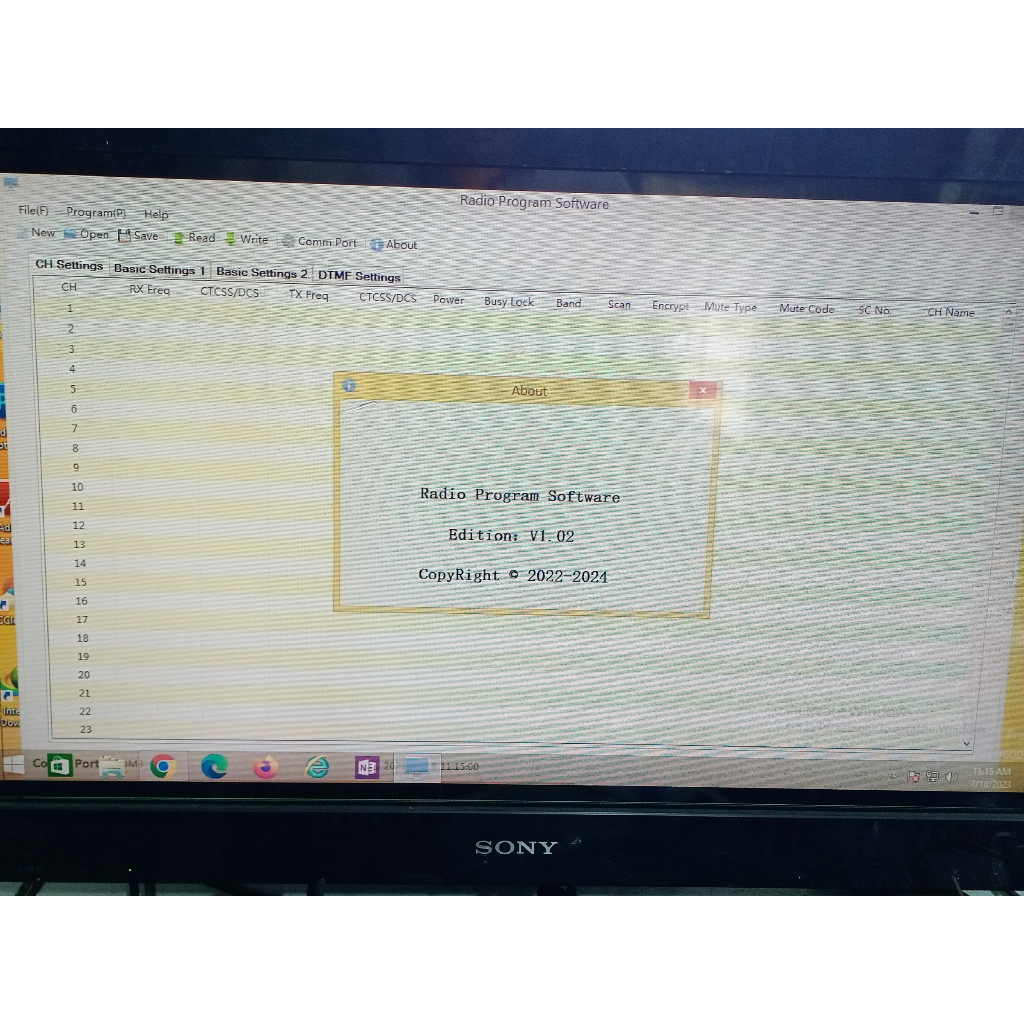 Copy Software Radio HT Mini Motorola UV5188Plus 4 Band