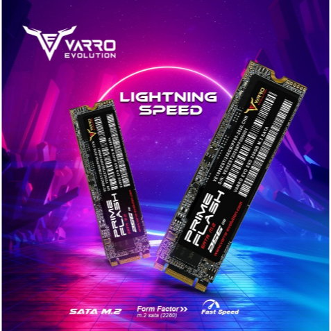 itstore SSD M.2 VARRO 128GB PRIME FLASH NGFF 2280 SATA 3 - SSD M2 128GB 256GB NGFF 2280