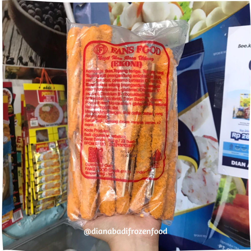 

Naget Ikan Rasa Udang Ekoni FANS FOOD