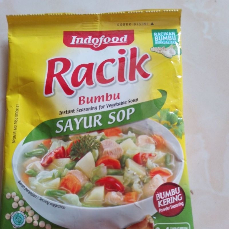 

Racik Sop , bumbu instan Racik