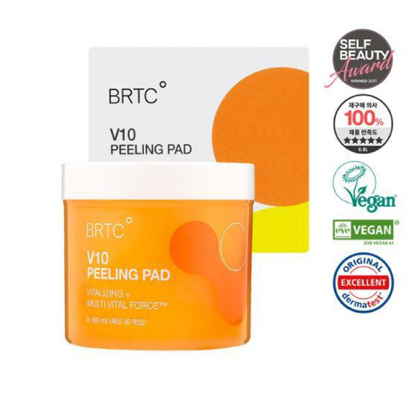BRTC V10 Vitamin Peeling Pad 80 pcs