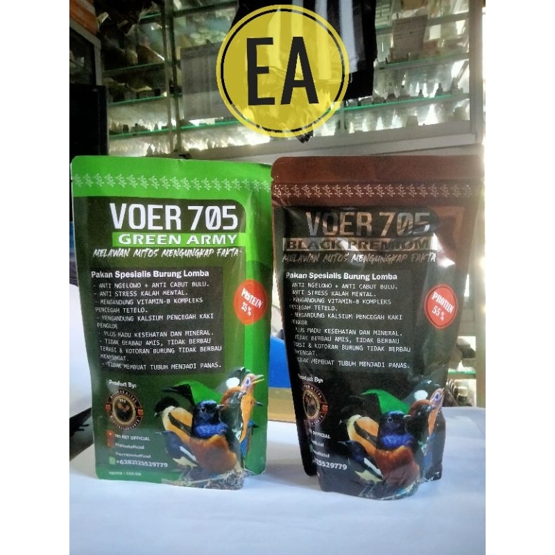VOER705 BLACK PREMIUM & VOER 705 GREEN ARMY 110GR