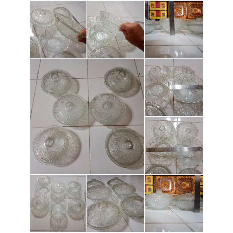 Mangkok Saji Kedaung plus Tutup 6 pcs