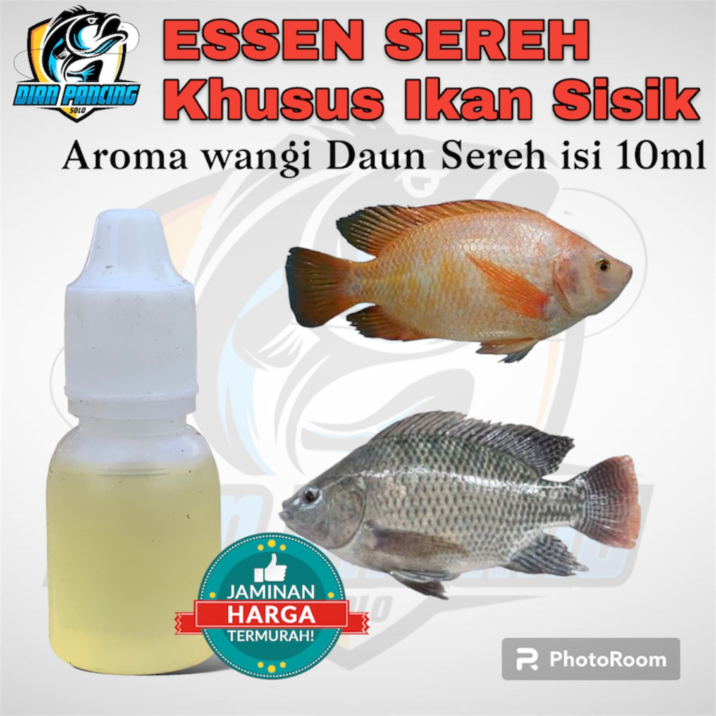Esen sereh wangi / Essen Bawal Media Pelet Tempe Aci Presto Kacang