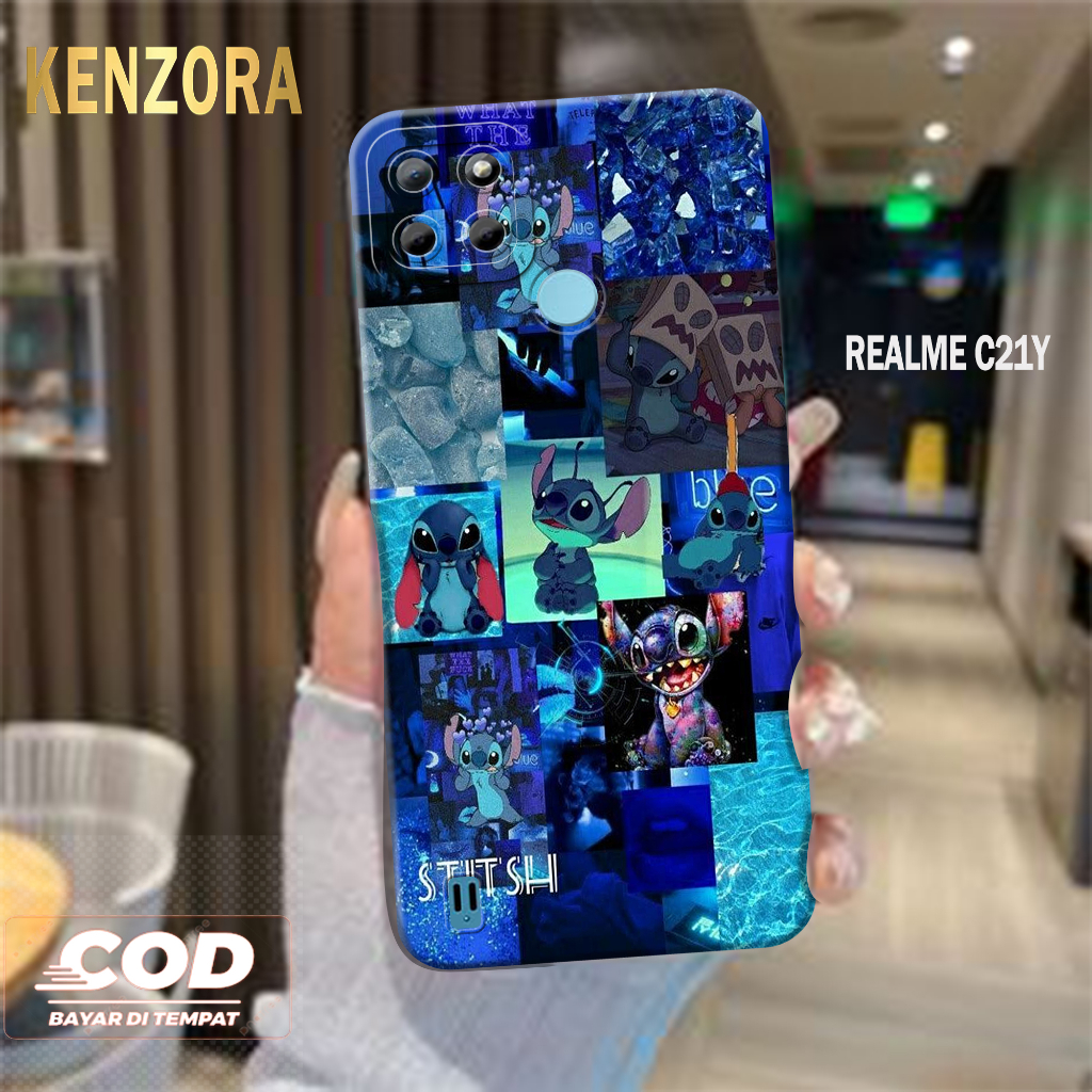 Case REALME C21Y Fashion Case Kenzora Case Kartun Cute Hardcase Softcase Kesing REALME C21Y Cover Si