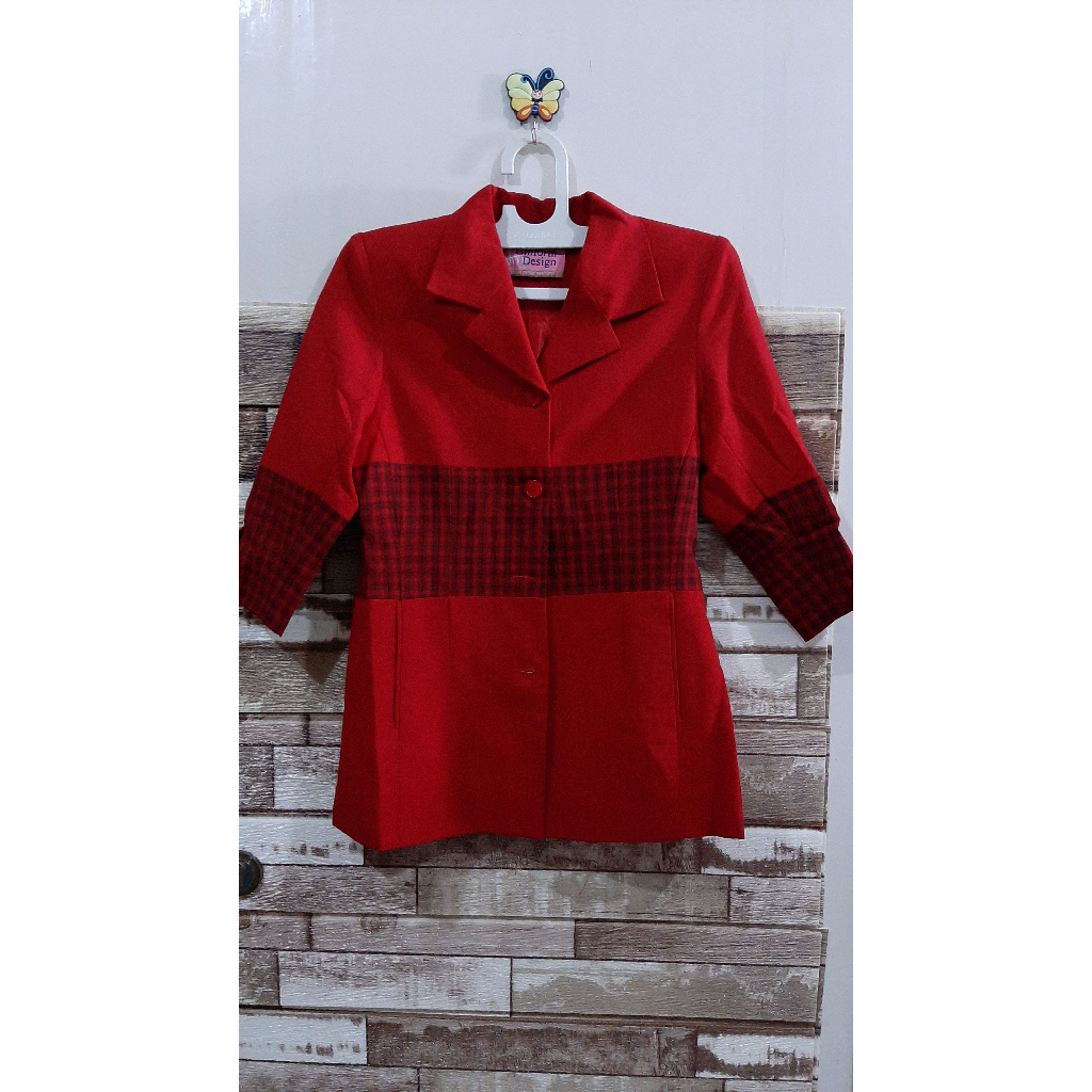 [PRELOVED] Blazer Merah